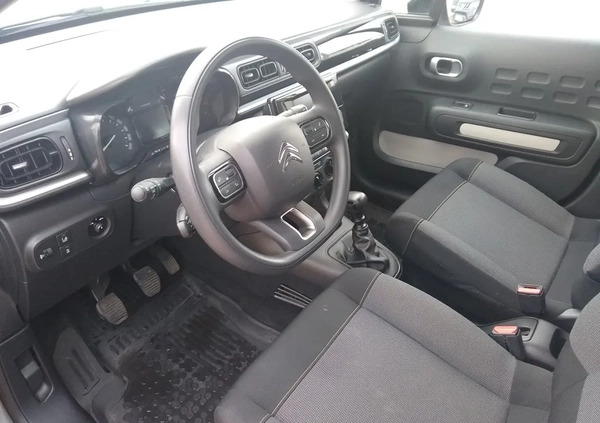 Citroen C3 cena 52900 przebieg: 56193, rok produkcji 2019 z Wałbrzych małe 211